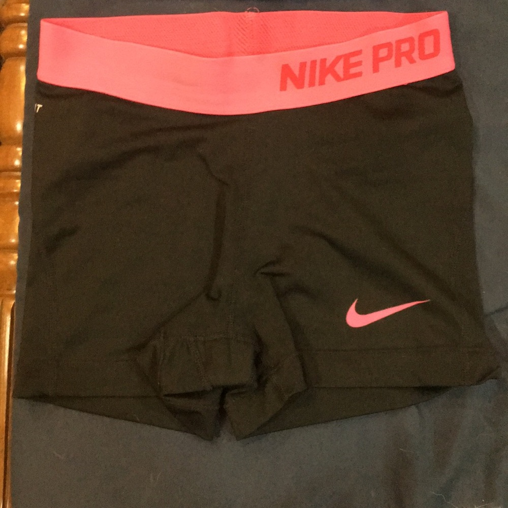 NIKE PRO spandex shorts HOT PINK